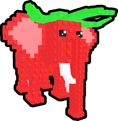 Strawberry Elephant (Steal An Egg)